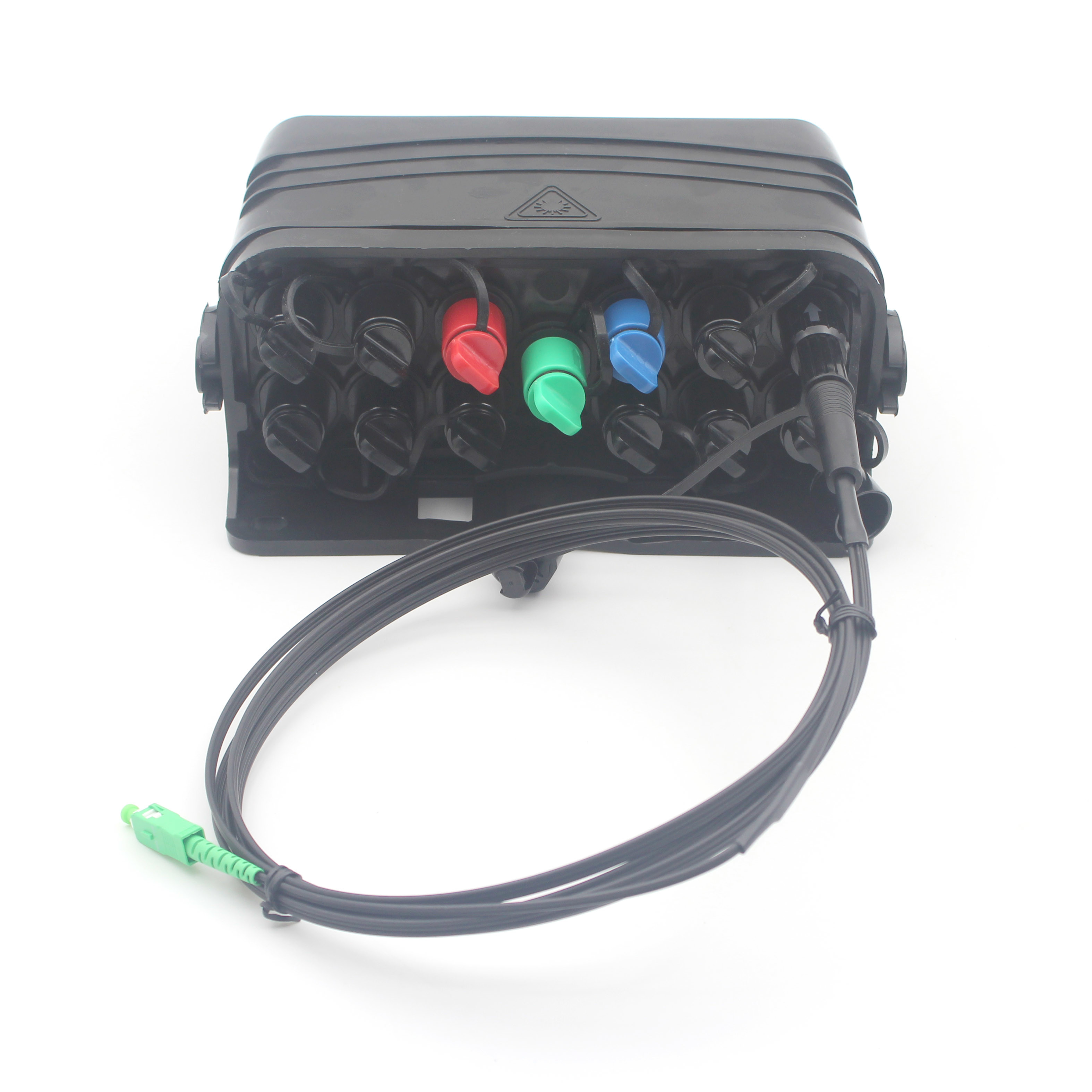 Aktueller Firmenfall über FTTX vorverbundene Glasfaser-Terminalboxen