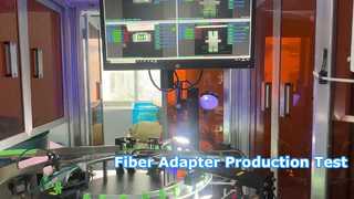 So testen Sie unseren Glasfaseradapter während des Produktionsfortschritts