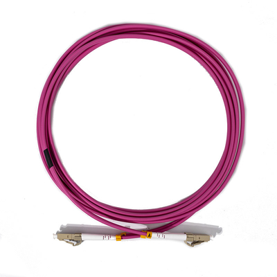 Innenraum LC PC Duplex Glasfaser Multimode Patch Cord 3,0 mm