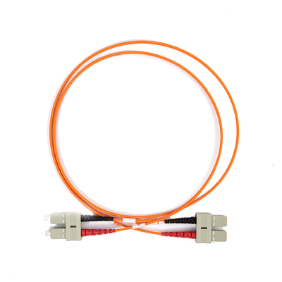 2.0mm Multimode Glasfaserkabel Duplex SC UPC bis SC UPC 10m