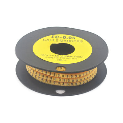 Professional Cable Organization with Finest PVC Cable Markers 1000pcs/roll
