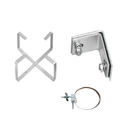 Stainless Steel Heat Treatment Normalizing Fastening Clamp for Pole/Tower Smooth Surface