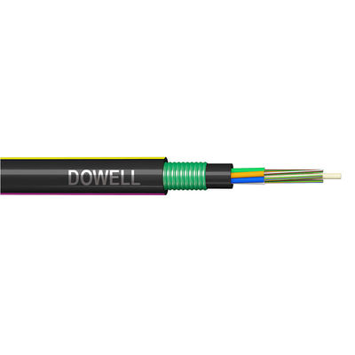 Armor Double Jacket Fiber Optic Cable Durable FTTH GYFTY53 50/125um 62.5/125um