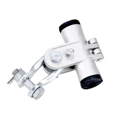 Aluminum Material ADSS Anchor Clamp Single Layer for 9-11mm Diameter ADSS Suspension Clamp