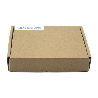 Customized Fiber Optic Plc Splitter 1*4 1*8 1*16 1*32 1*64 PVC