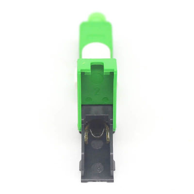 Pre-embeded SC/APC Fiber Optic Field Assembly Connector
