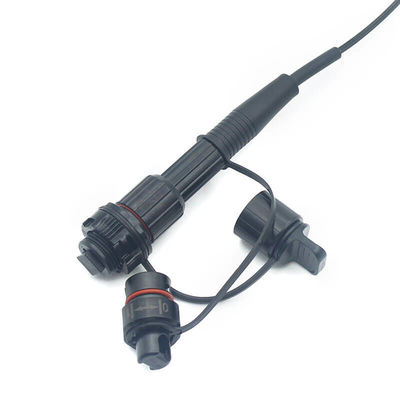 Outdoor Waterproof Fiber Optic Connector IP67 Corrosion Resistant