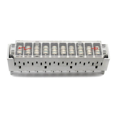 ABS PBT Terminal Block Interface Modules For 3 Pole Gas Tube Arrester