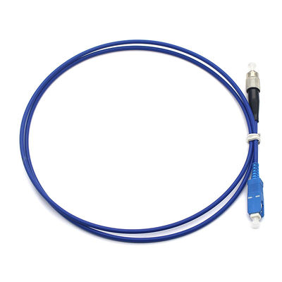 Simplex Custom Fiber Patch Cables SC UPC To FC UPC SM Mode Type