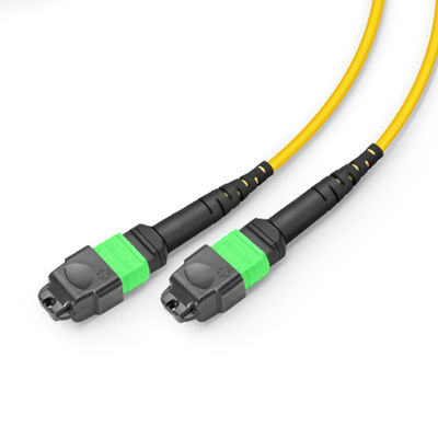 24 Cores Mtp Patch Cable Mpo Fiber Patch Cable SM OS2 With LSZH Out Jacket