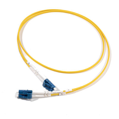 Simplex Dx LC UPC To LC UPC Fiber Optic Cable Patch Cord LSZH 3.0MM, 5meter