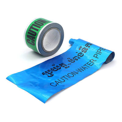 Fiber Optic Detectable Underground Warning Tape