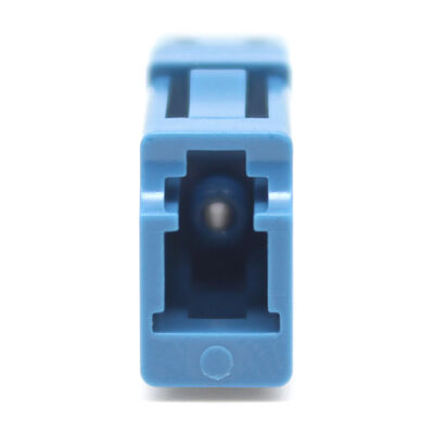 OM4 Apc Fiber Connector Multimode Duplex Adapter Network With Flange