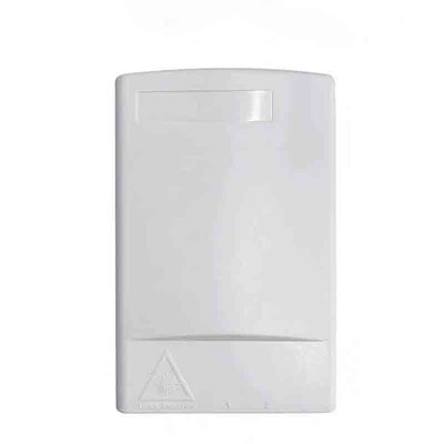 FTTH Flame Retardant ABS 1 Port SC Duplex Fiber Optic Terminal Socket with Built-in Fiber Coiling Tray