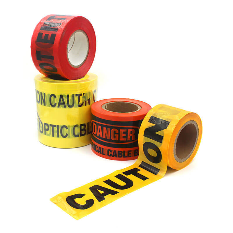 Fiber Optic Non-detectable Underground Warning Tape Customized Size/Color