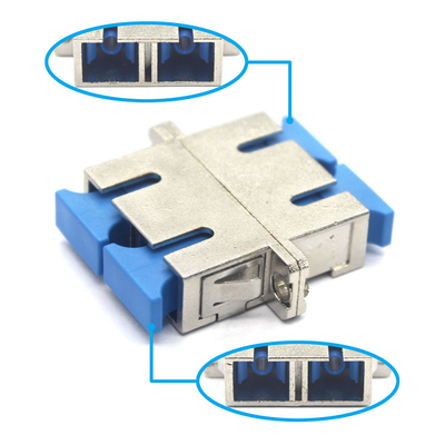 CATV-System SC/UPC SX DX Single-Mode-Adapter mit Flansche und 0,2dB Einsetzverlust