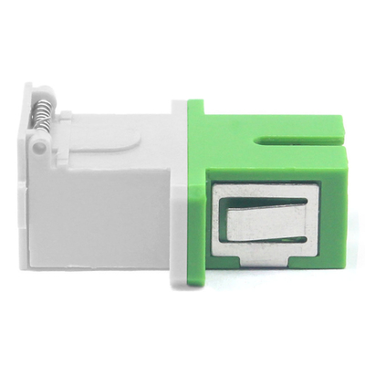 Speichertemperatur 40°C bis 85°C SC APC Glasfaseradapter mit Filp-Autoverschluss und Flansche