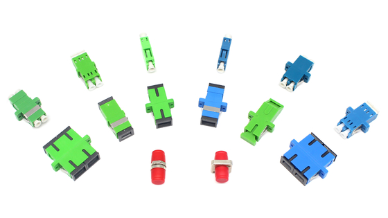 Speichertemperatur 40°C bis 85°C SC APC Glasfaseradapter mit Filp-Autoverschluss und Flansche