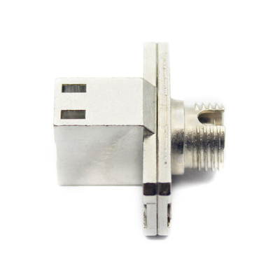 FTTH-Ausrüstung Metallgehäuse LC UPC zu FC UPC Faseroptik-Simplexadapter mit Flansche