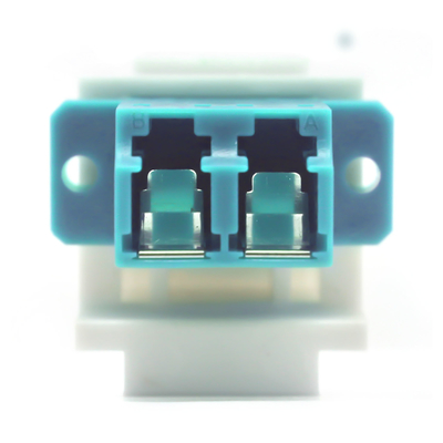 LC PC Duplex OM3 MM FTTH-Adapter für innere Verschlussflansche für sichere Glasfasernetzwerke