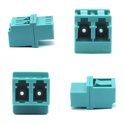 niedriger LC-Typ PC OM3 Multimode-Duplex-Faseroptikadapter für Lastprüfung ≥ 70 N Einsetzverlust 0,2 dB