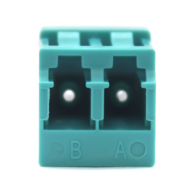 niedriger LC-Typ PC OM3 Multimode-Duplex-Faseroptikadapter für Lastprüfung ≥ 70 N Einsetzverlust 0,2 dB