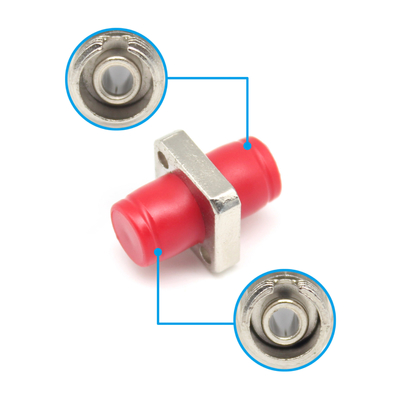 FTTH FC UPC-Quadrattyp-Adapter mit Zirkoniumschlauch-Speichertemperatur. -40 °C bis 85 °C
