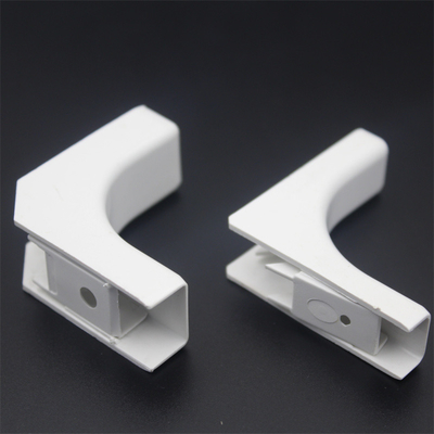 ABS Glasfaser Kunststoff Zubehör Kabel Drahtverbindung Rechts biegen Winkel Wandröhrchen Kabel Clip