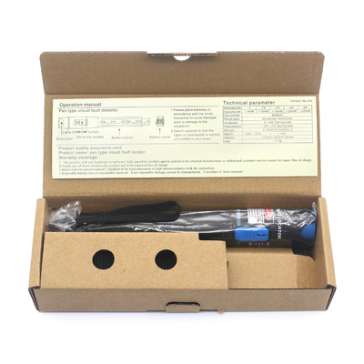 VFL-optisches Rotlichtlaser Rotationsstift Glasfaser-Visueller Fehlerlocker AA * 2 Stromversorgung