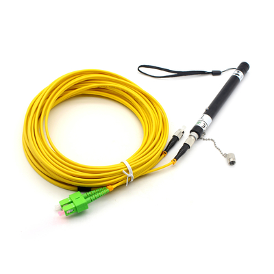 FTTH-Netzwerk 650nm VFL optischer schwarzer Laserstift Typ Glasfaser visueller Fehlerlocker