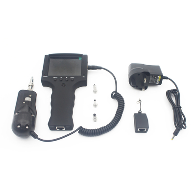 FTTH Portable Fiber Optic Inspection Microscope 3,5" TFT-LCD Video 180mm x 98mm Größe
