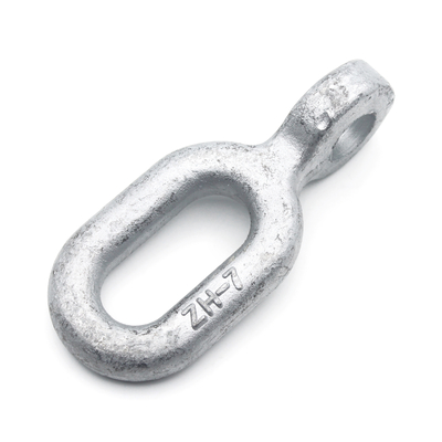 Galvanisierte Stahl-Kugel-Augen-Fittings für Oberkopf-Richtwinkel-Hängring