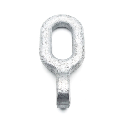 Galvanisierte Stahl-Kugel-Augen-Fittings für Oberkopf-Richtwinkel-Hängring