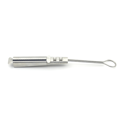 80g Drop Wire Glasfaserklemme mit elektrischem Kabel und Silberkabel