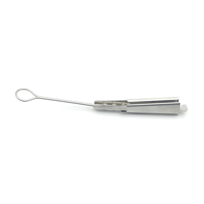 80g Drop Wire Glasfaserklemme mit elektrischem Kabel und Silberkabel