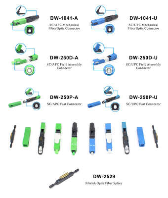 Glasfaser-Metall-Sc Upc-Simplex-Faserauslöser mit Flansch für FTTH-FTTxFTTB-Netzwerke