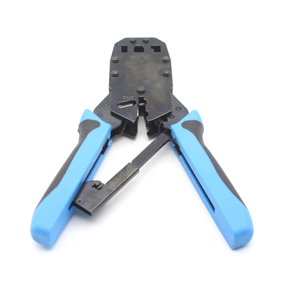 RJ-45 RJ-12 RJ-11 8P8C 6P6C 4P4C Kabelschneider mit Stripper aus mittlerem Stahlmaterial