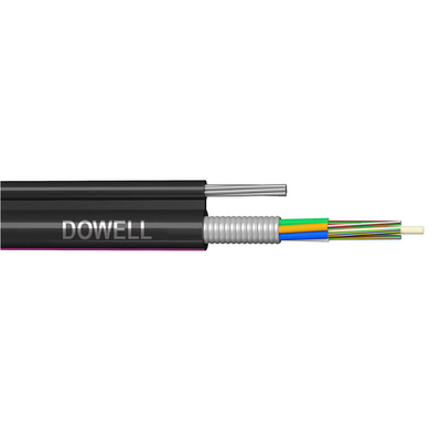 Multimode ADSS 48 Kernfaseroptisches Kabel PE-Hülle mit Schwarz