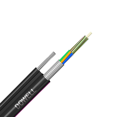 Multimode ADSS 48 Kernfaseroptisches Kabel PE-Hülle mit Schwarz