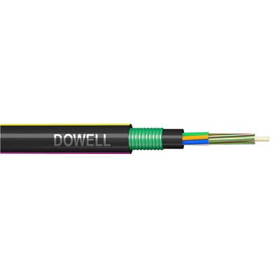 Armor Doppeljacke Glasfaserkabel Dauerhaftes FTTH GYFTY53 50/125um 62.5/125um
