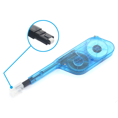 Ein Push-Fiber-Optik-Anschlussreiniger für MPO-MTP-Anschlüsse