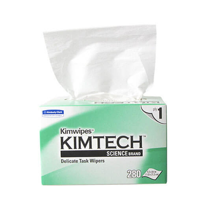 280pcs Glasfaser Reiniger Weißpapier Wipes Weiches Nicht abrasives