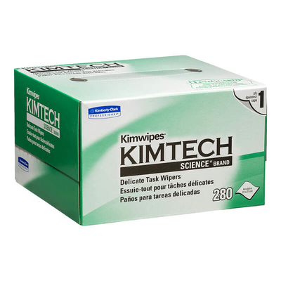 280pcs Glasfaser Reiniger Weißpapier Wipes Weiches Nicht abrasives