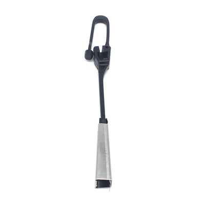 Fiber Drop Wire Suspension Clamp Flat Wedge geformte Sicherung Galvanisiert