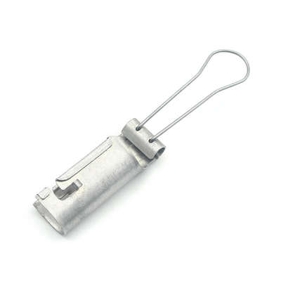 Aluminiumfaser Drop Wire Clamp FTTH 1-2 Paar für Telekommunikationskabel