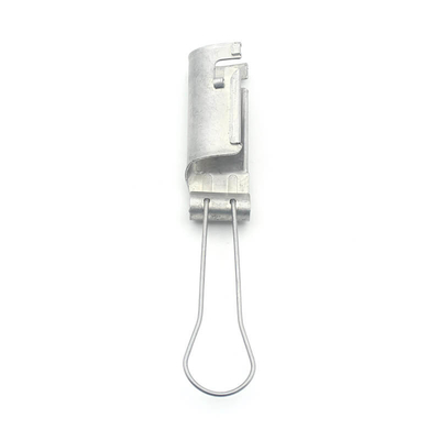 Aluminiumfaser Drop Wire Clamp FTTH 1-2 Paar für Telekommunikationskabel