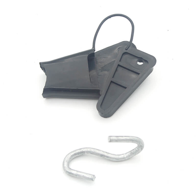 Verzinkte Fiber Drop Wire Clamp UV-beständig für 1 Kupferpaar
