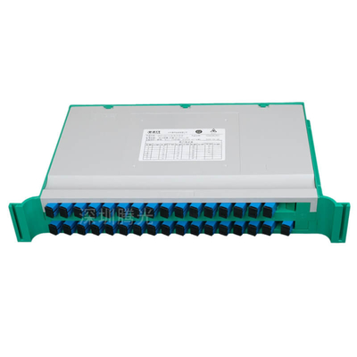 Tray-Typ 1×N 2×N 1x32 Optical Splitter SM angepasst mit SC FC-Anschluss