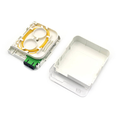 Wandmontage Glasfaser-Terminalsteckdose 1 Port für Patchkabel