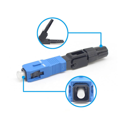 Schnellanschluss SC/UPC mit eingebetteter Glasfaser